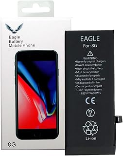 Batterie de remplacement margoun pour téléphone portable eagle (iphone 8)