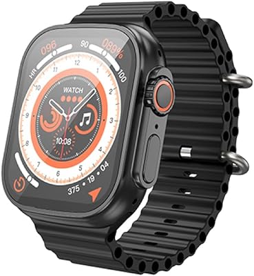 Hoco y12 - montre de sport ultra-intelligente avec déclenchement d'appel, écran 1,96 pouces