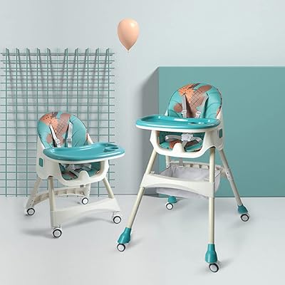 Chaise de salle à manger pour bébé chaise haute multifonctionnelle bébé réglable