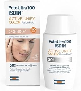 Isdin fotoultra 100 fluide fusion de couleurs active unify spf 50+ 50 ml