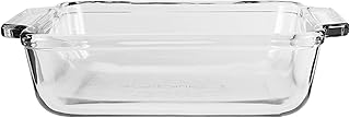 Plat de cuisson carré en verre trempé anchor hocking basics, 2,0 l