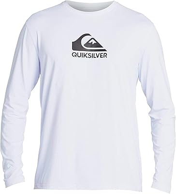 Chemise à manches longues unie rash guard pour hommes, carte des couleurs, taille