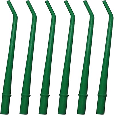 Newbenk 25 pièces embouts d'aspiration chirurgicale jetables aspirateur chirurgical dentaire tubes d'aspiration éjecteur