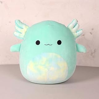 Squishmallows kelly toy officiel en peluche super douce (12" axolotl anastasia vert)