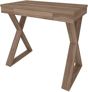 Bureau artani venezia, nogal, largeur 90,8 x profondeur 50 cm hauteur 77,6