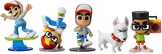 Ensemble de figurines courtes subway surfers shortz d'alpha group - paquet de 5