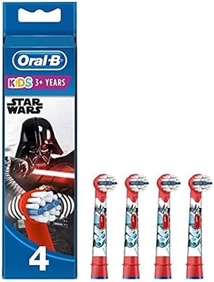 Têtes de brosse à dents de rechange oral-b genius kids, paquet de 4