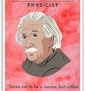 Affiche de citation d'albert einstein - citations de physicien théorique pour l'éducation et l'inspiration - affiche brillante de qualité supérieure de 12 x 18 pouces - affiche de décoration éducative pour salle de classe - fabriqué aux états-unis - fhjp0143. Catalogue géant, prix mini chez Diaytar Sénégal