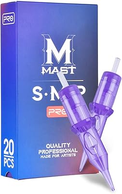 Aiguilles de tatouage professionnelles mast pro smb, 3 marqueurs ronds 0,3 mm 1003rl