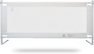 Barrière de lit pour jeunes enfants, barrière de sécurité blanche antichute, barrière