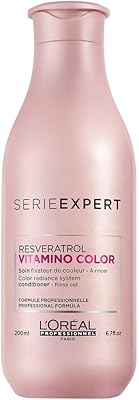 L'oréal professionnel serie expert après-shampoing éclat de couleur resvératrol vitaminé, 200 ml