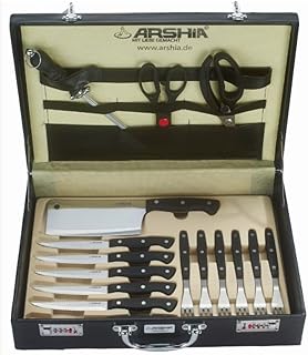 Ensemble de couteaux allemands en acier inoxydable arshia 32 pièces k50-2924