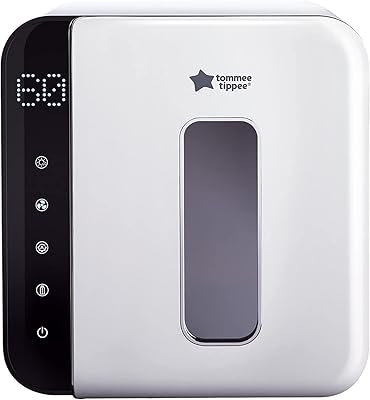 Stérilisateur uv 3 en 1 tommee tippee pour biberon, noir/blanc, 1 pièce