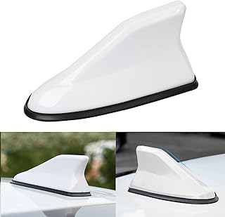Antenne aileron de requin, couvercle d'antenne radio de toit avec base de ruban