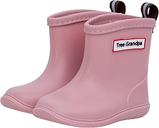 Bottes de pluie pour tout-petits, bottes de pluie légères et imperméables faciles à