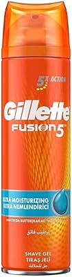 Gillette fusion5 gel à raser ultra-hydratant pour hommes, 200 ml