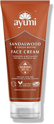 Crème visage ayumi à l'extrait de bois de santal et au beurre