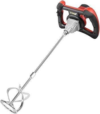 Bétonnière électrique portative xtreme power us 1600w pour béton, plâtre, plâtre et béton