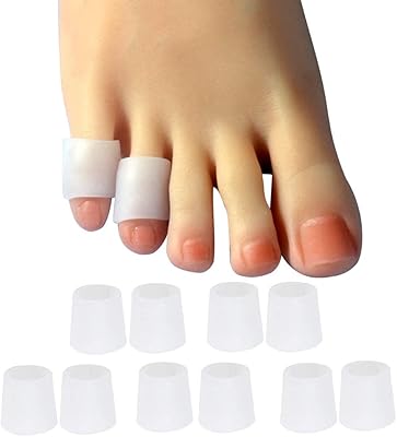 Paquet de 20 protège-orteils pinky, couvre-orteils, protège les orteils des frottements, des ongles
