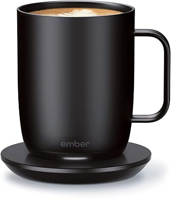 Nouveau grand mug intelligent à contrôle de température ember 2, 414 ml, noir