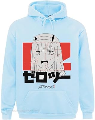 Darlings in the a franxxs sweat à capuche zero two anime manga casual