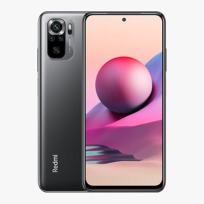 Téléphone portable double sim xiaomi redmi note 10s avec écran amoled, 8 go
