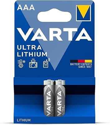 Batterie au lithium varta ultra aaa - piles hautes performances et longue durée