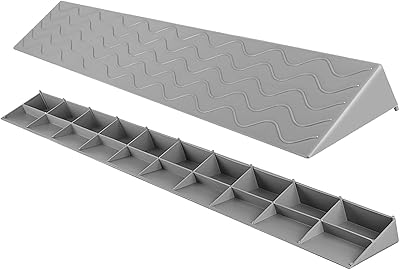 Rampe d'escalier pour la maison, rampe de fauteuil roulant en pvc découpable