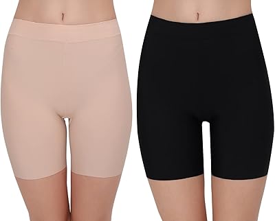 Glamroot short sans couture en soie glacée pour femme/short de cyclisme/short uniskirt