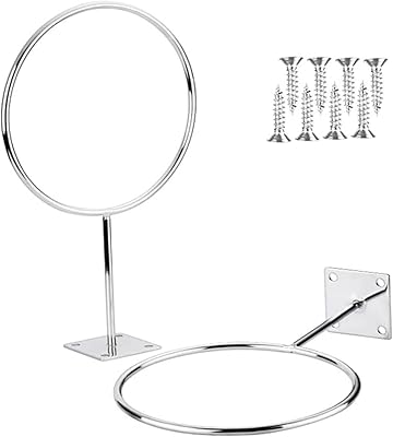 3 pièces en acier inoxydable mural support de balle support de balle de sport basket-ball football support de pot de fleur. Diaytar Sénégal : Votre destination e-commerce pour des produits de qualité à prix discount