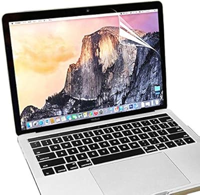 Film de protection woooo pour macbook pro 12 pouces retina, transparent