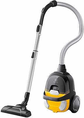 Aspirateur electrolux, 1600 watts, bidon sans sac, jaune tournesol z1230 'garantie du fabricant