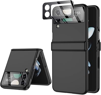 Coque samsung z flip 4 : [protection complète des charnières] coque de téléphone