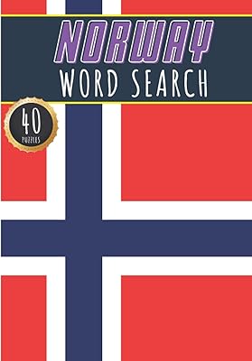 Recherche de mots en norvège : 40 puzzles amusants avec des brouillés