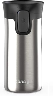 Tasse de voyage isolée contigo pinnacle, tasse thermique en acier inoxydable, tasse sous