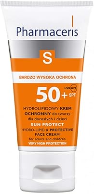 Lait corporel hydratant et solaire pharmaceris spf 50, 150 ml