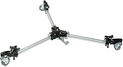 Manfrotto 181 chariot automatique plié pour pieds de trépied avec doubles encoches métalliques