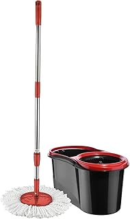 Ensemble de nettoyage royalford spin mop et seau-vadrouille rotative à 360 degrés