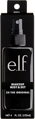 E.l.f. ensemble brume et coffret de maquillage grand léger longue