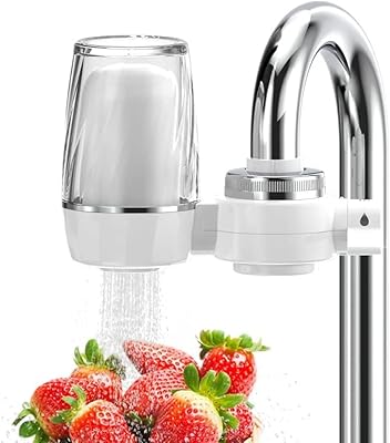 Filtres à eau claire pour robinet à charbon actif en 7 étapes, filtres
