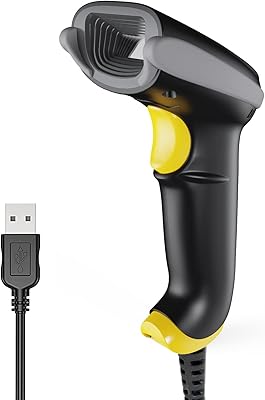 Scanner de codes-barres qr 1d 2d filaire usb portable timmy avec câble usb