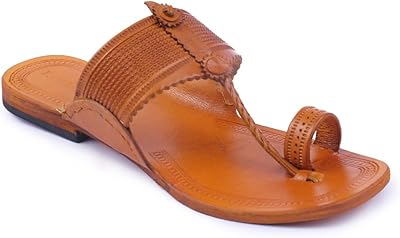 Pantoufles kurakari klohapuri chappal 9 pour femmes de couleur jaune froid | tongs