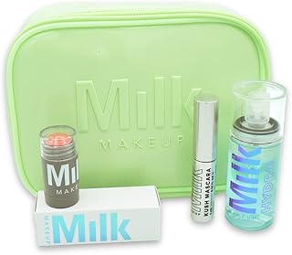 Milk makeup le kit de maquillage surdimensionné et propre - mascara kush, base hydro grip, réglage hydro grip + brume rafraîchissante, bâton de fard à joues crème. La plateforme e-commerce qui démocratise la consommation : Diaytar