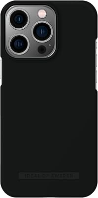 Coque plate idéal de suède pour iphone 13 pro prend en charge le chargement