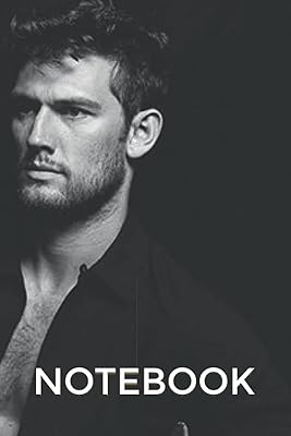 Cahier alex pettyfer : parfait pour prendre des notes, dessiner, couverture mate souple
