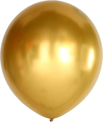 Paquet de 10 ballons kirikou chromés dorés métalliques de 18 pouces, grands ballons ronds en latex épais à l'hélium pour anniversaire, mariage, fête de remise des diplômes – Photo produit Dakar Sénégal – Livraison rapide Paquet de 10 ballons kirikou chromés dorés métalliques de 18 pouces, grands ballons ronds en latex épais à l'hélium pour anniversaire, mariage, fête de remise des diplômes. Diaytar Sénégal : Simplicité, rapidité, économie