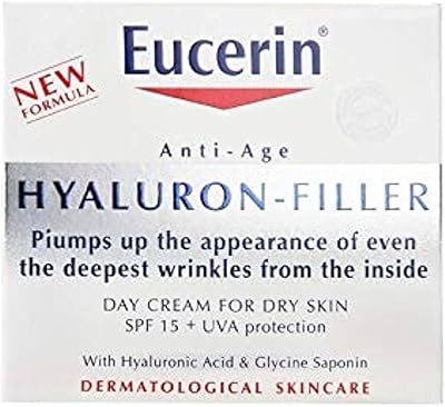 Eucerin crème de jour repulpante peaux sèches spf 15, 50 ml