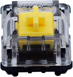 Commutateurs optiques gateron 68 pièces commutateurs optiques jaunes pour clavier optique en gros