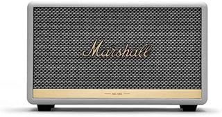 Haut-parleur bluetooth stéréo sans fil marshall acton ii mrl1001901 - blanc