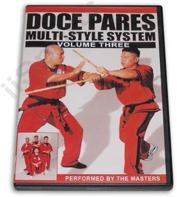 Bâtons dvd doce pares #3 multi-style philippin eskrima eskrima kali arnis couteaux autocollants